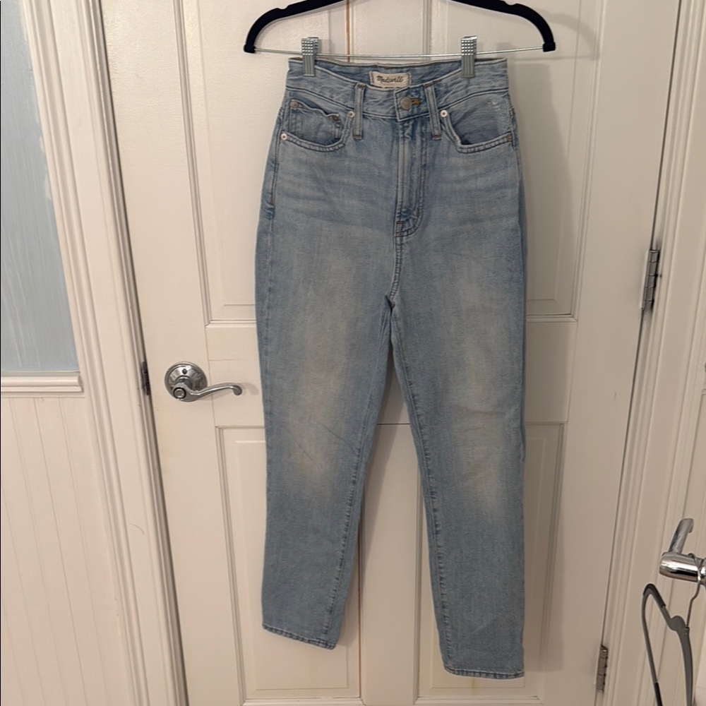 Madewell High Rise Light Blue Jeans